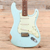 Fender Custom Shop 1960 Stratocaster Relic Daphne Blue 2007 Electric Guitars / Solid Body