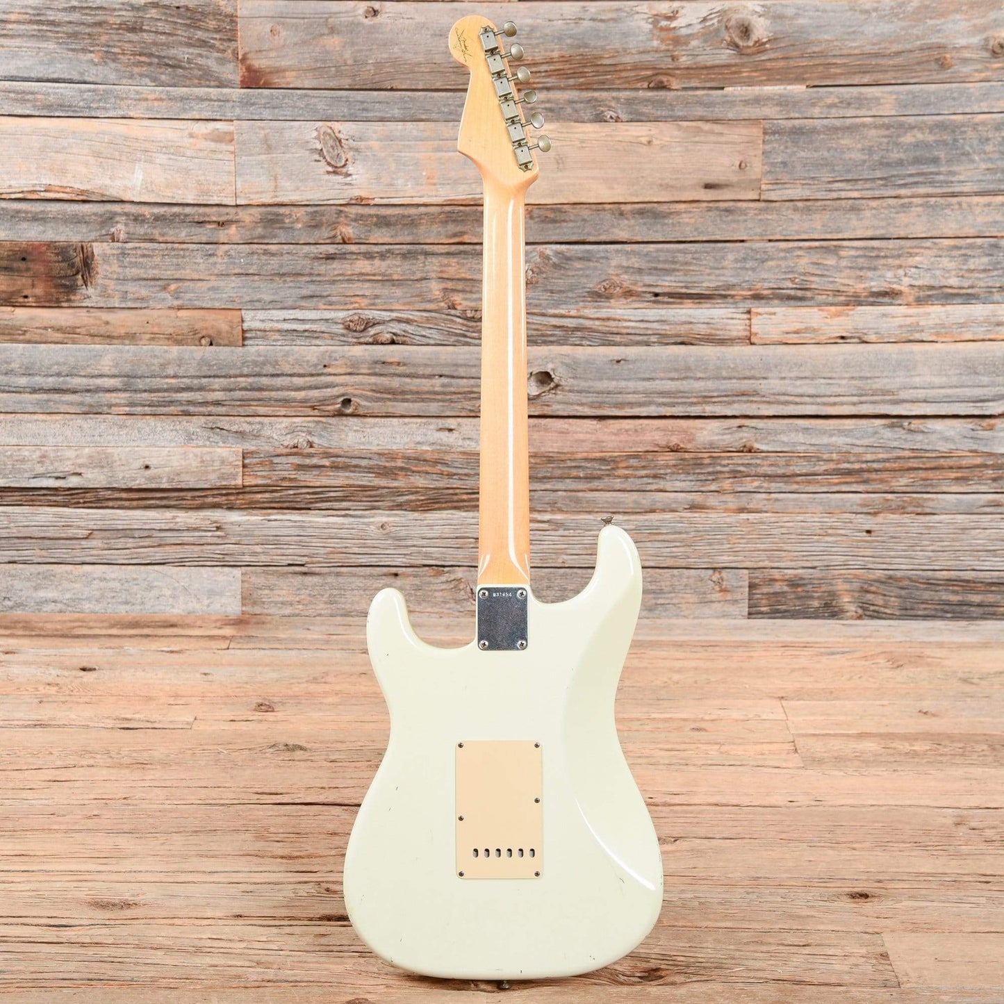 Fender Custom Shop 1960 Stratocaster Relic Olympic White 2006 Electric Guitars / Solid Body