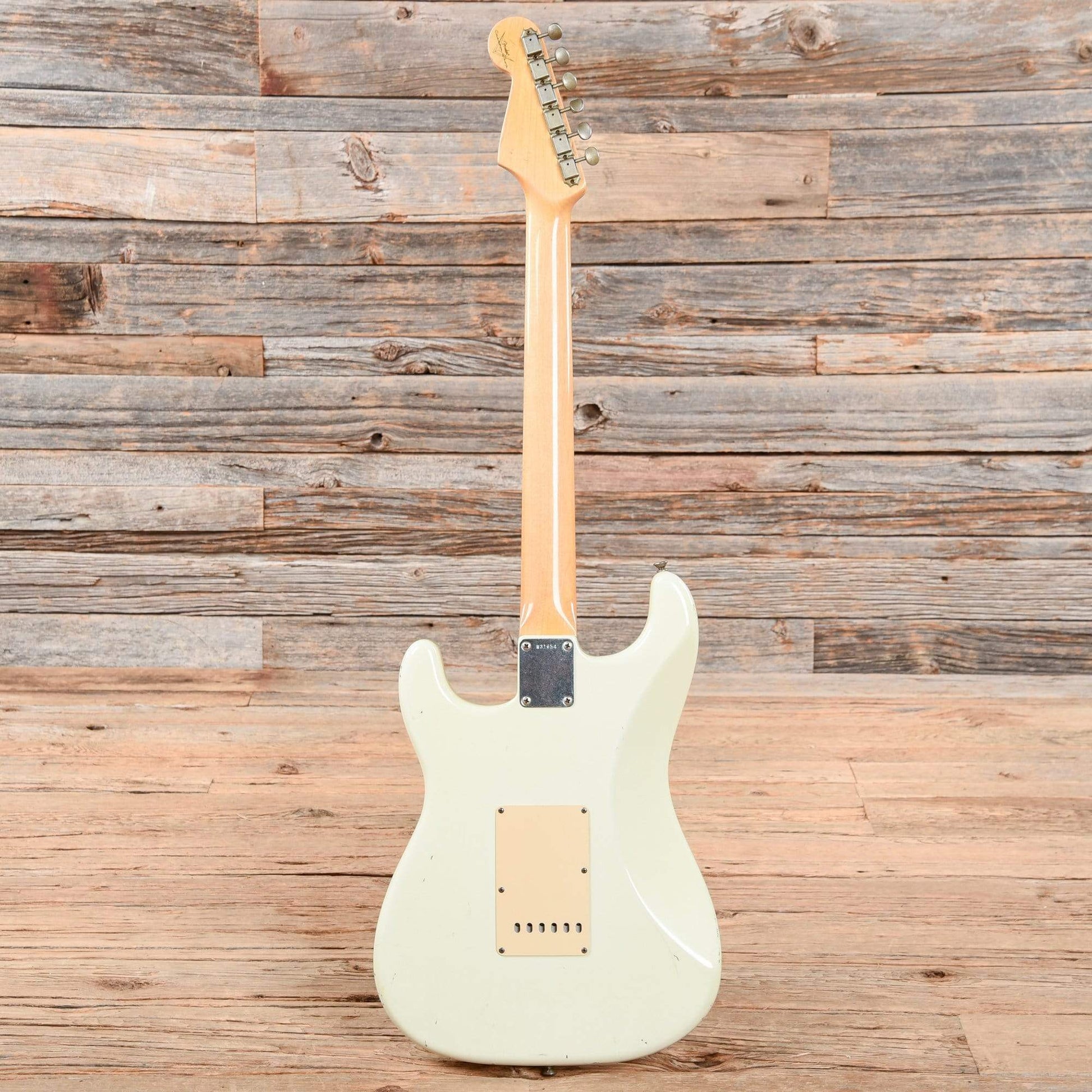 Fender Custom Shop 1960 Stratocaster Relic Olympic White 2006 Electric Guitars / Solid Body