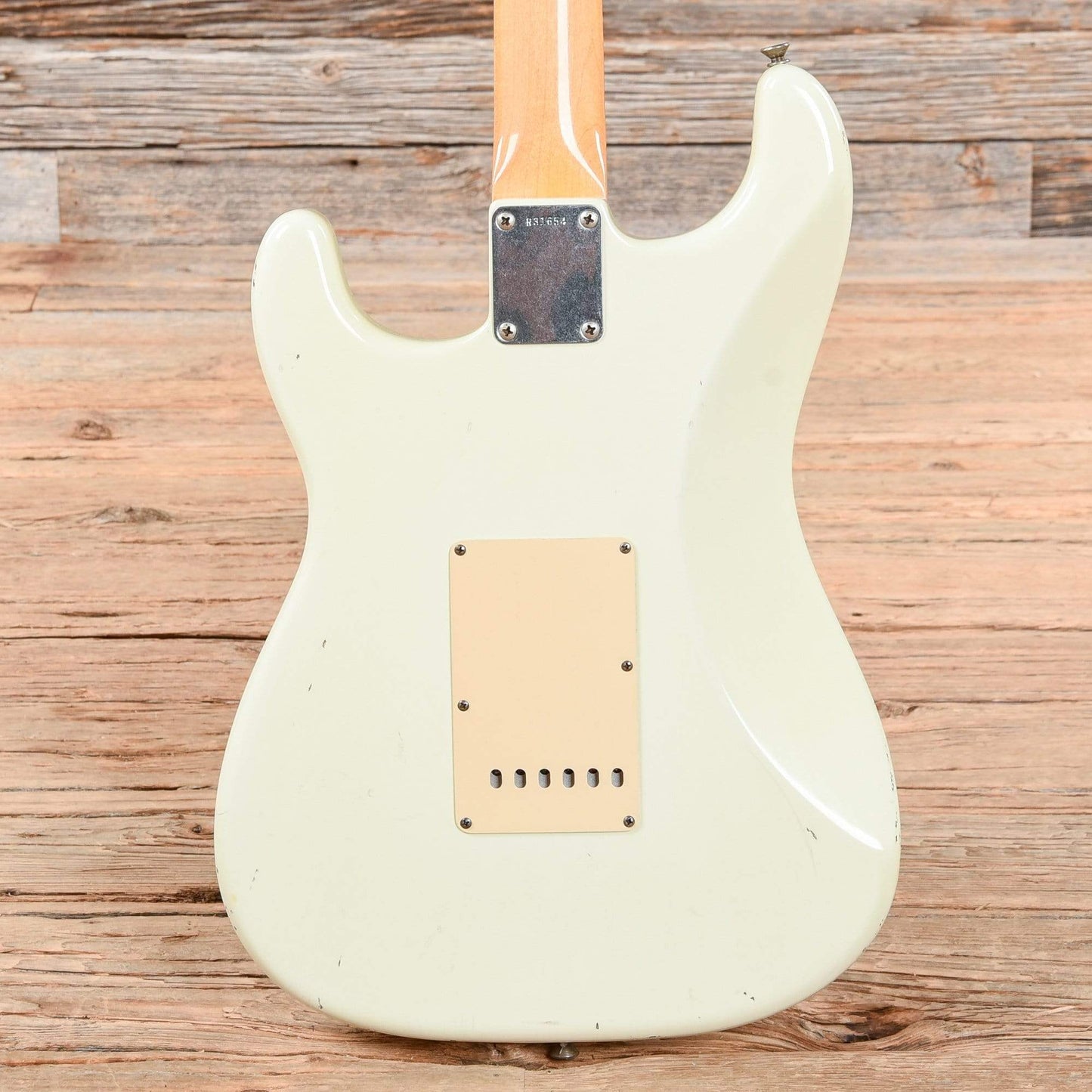 Fender Custom Shop 1960 Stratocaster Relic Olympic White 2006 Electric Guitars / Solid Body
