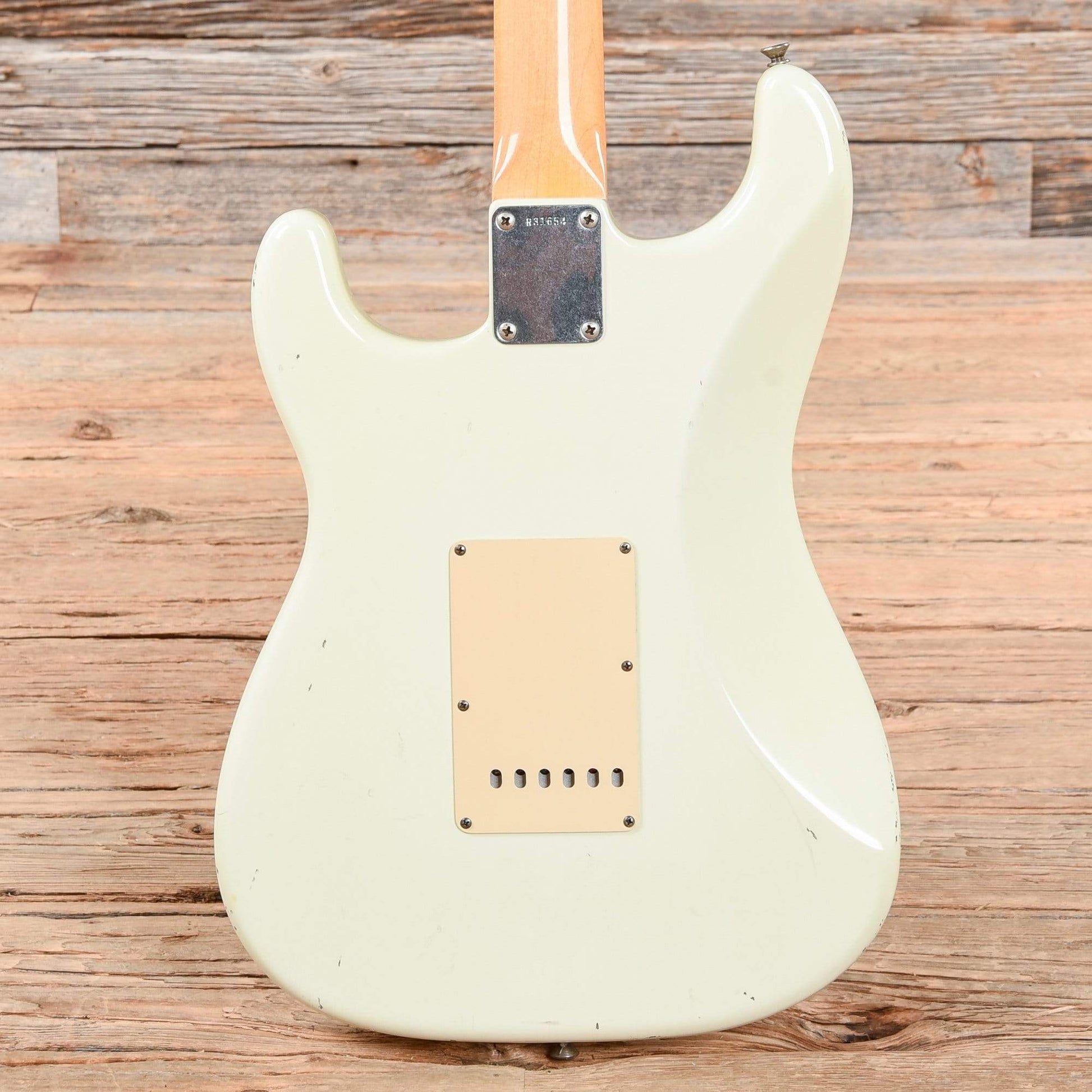 Fender Custom Shop 1960 Stratocaster Relic Olympic White 2006 Electric Guitars / Solid Body
