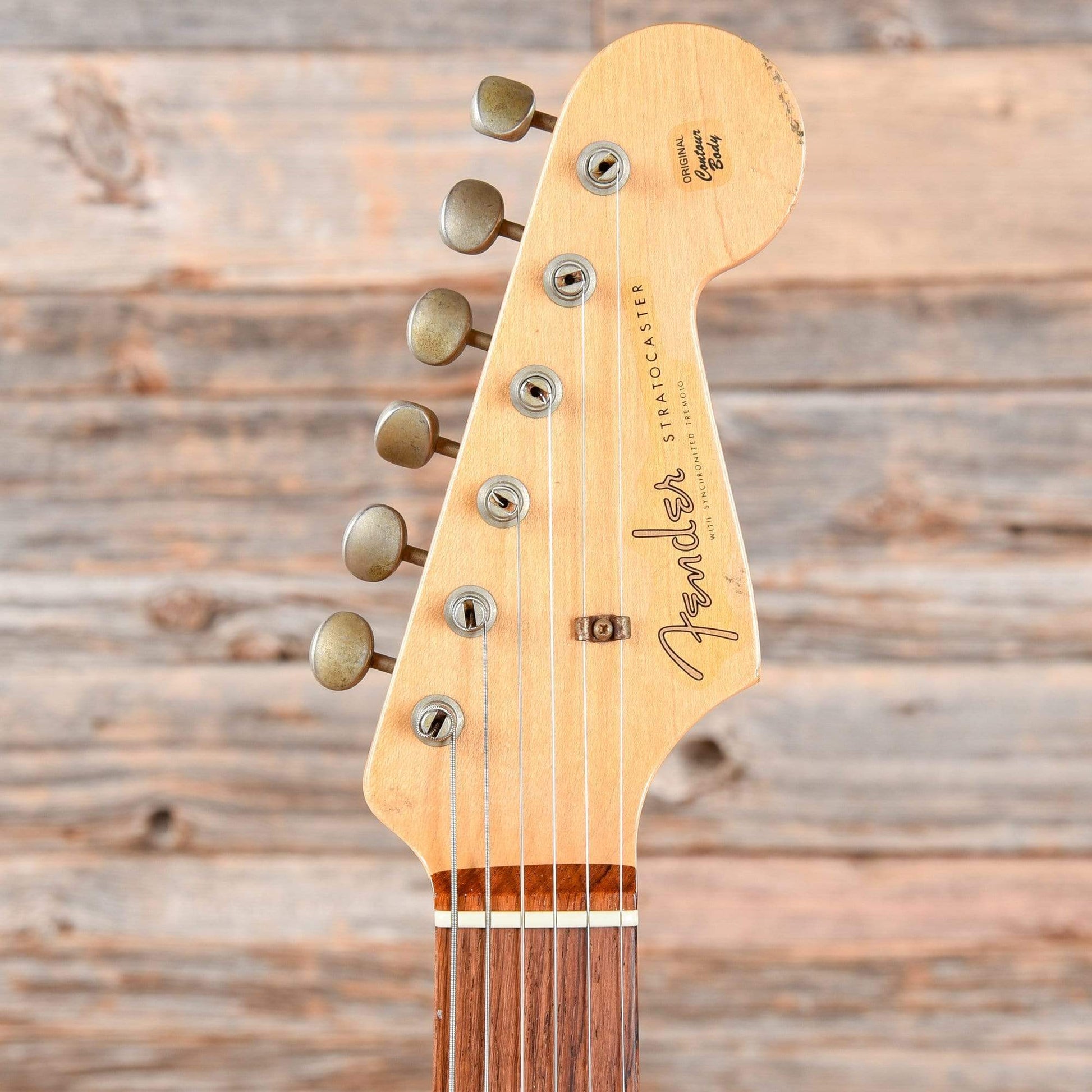 Fender Custom Shop 1960 Stratocaster Relic Olympic White 2006 Electric Guitars / Solid Body