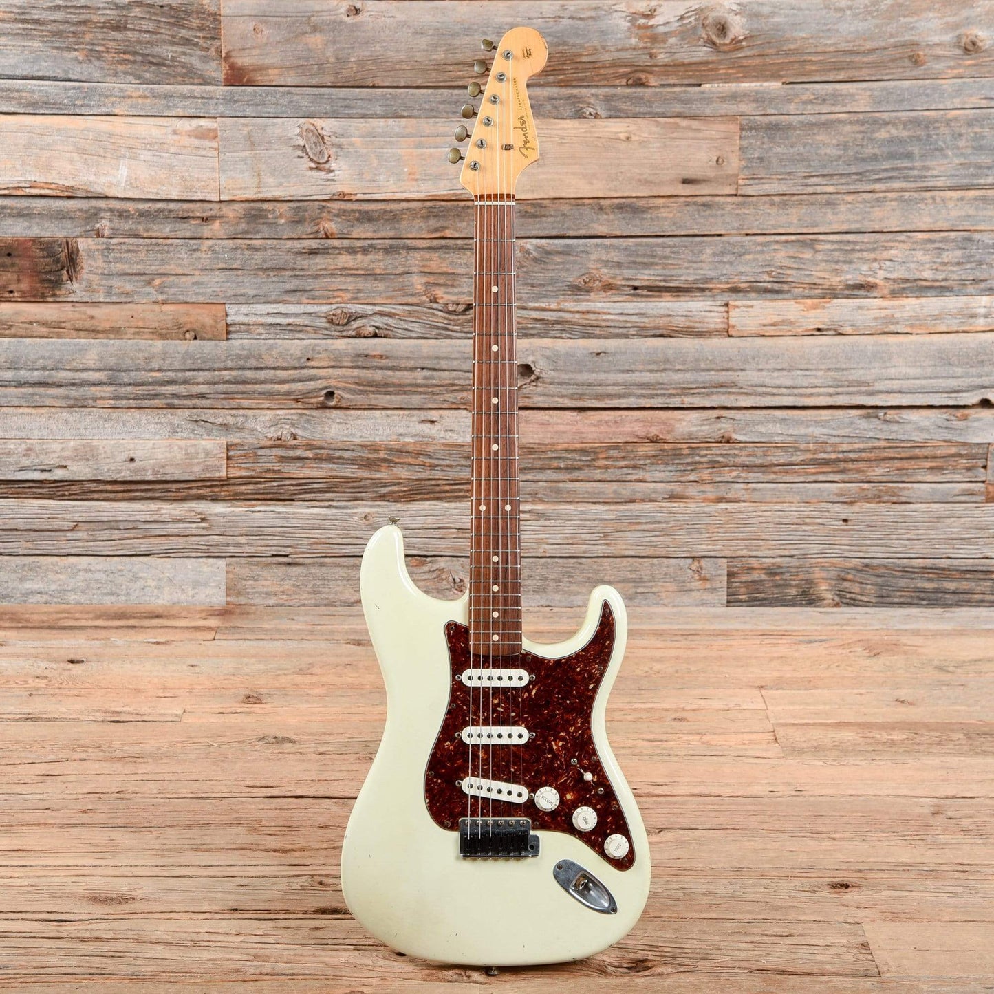 Fender Custom Shop 1960 Stratocaster Relic Olympic White 2006 Electric Guitars / Solid Body