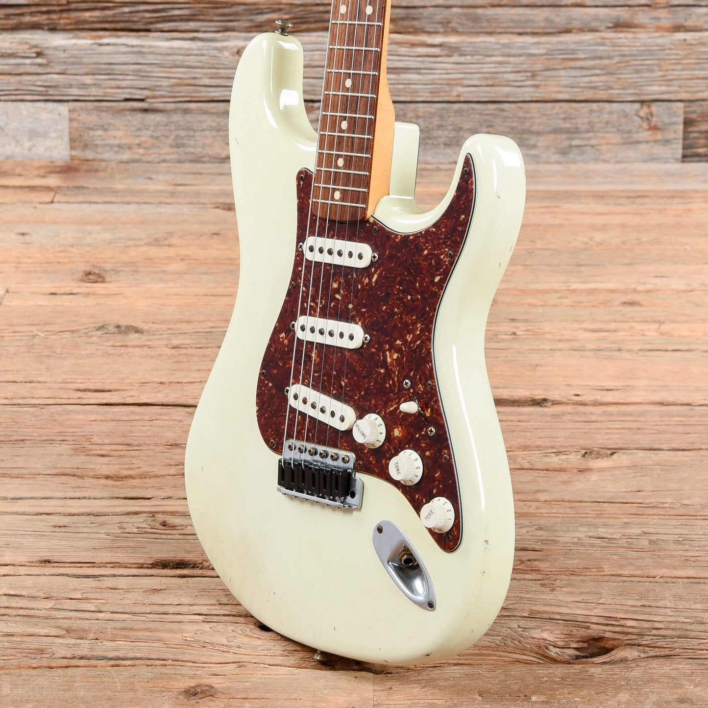 Fender Custom Shop 1960 Stratocaster Relic Olympic White 2006 Electric Guitars / Solid Body