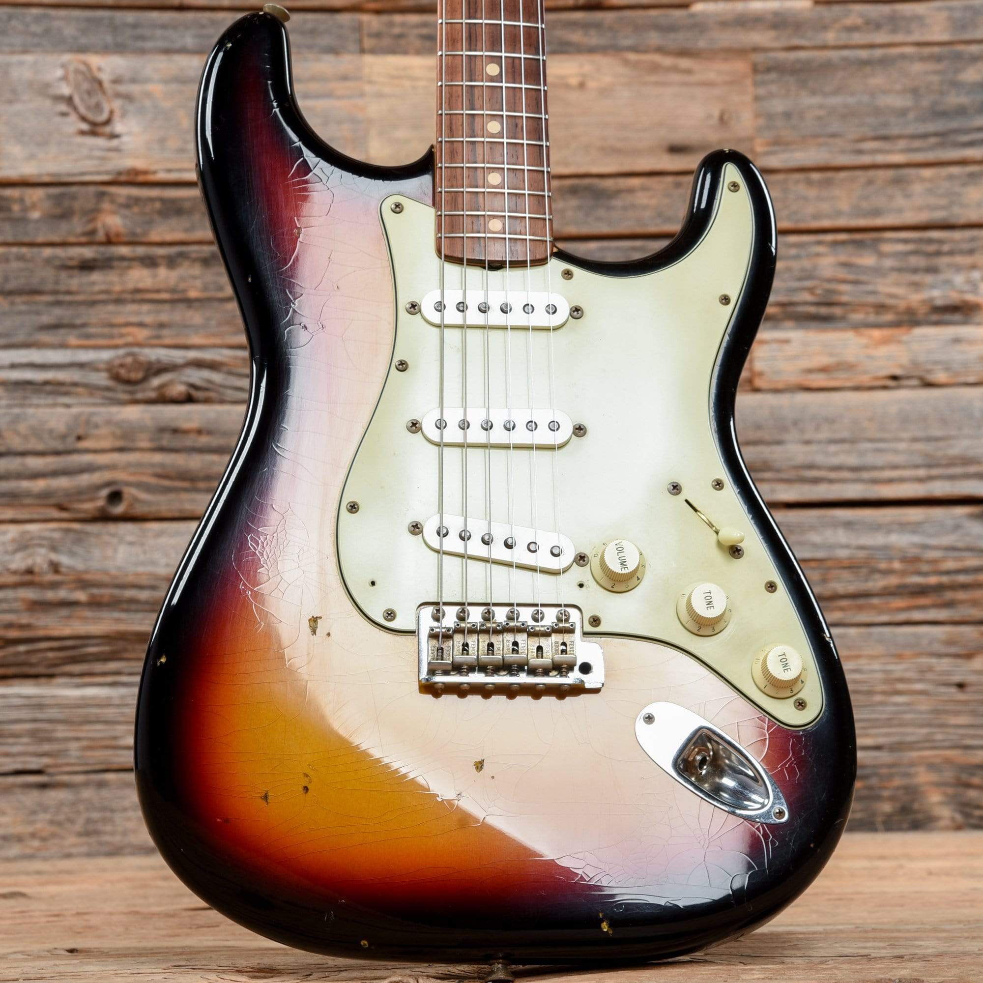 Fender Custom Shop 1960 Stratocaster Relic Sunburst 2000 Electric Guitars / Solid Body