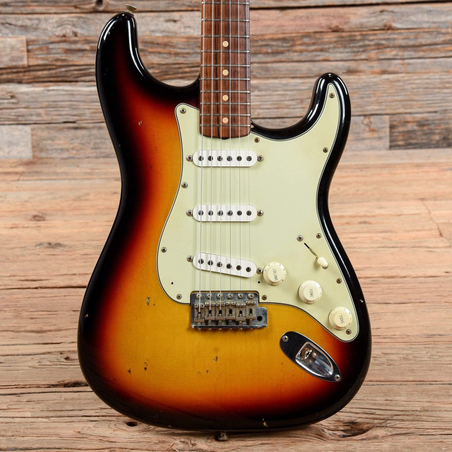 Fender Custom Shop 1960 Stratocaster Relic Sunburst 2000 Electric Guitars / Solid Body