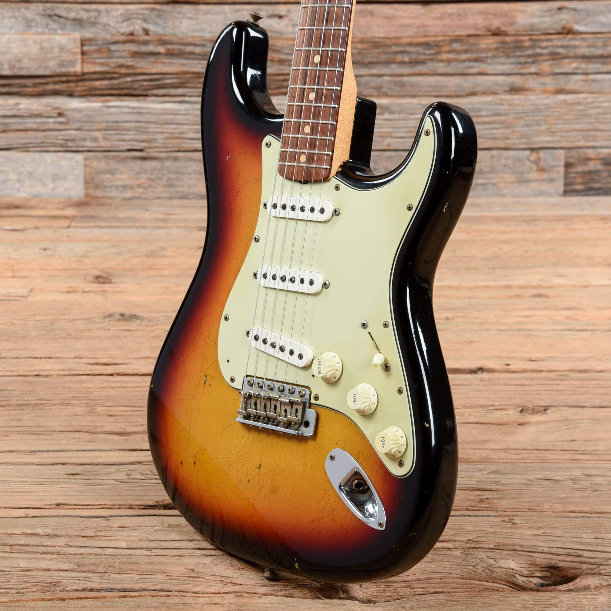 Fender Custom Shop 1960 Stratocaster Relic Sunburst 2000 Electric Guitars / Solid Body