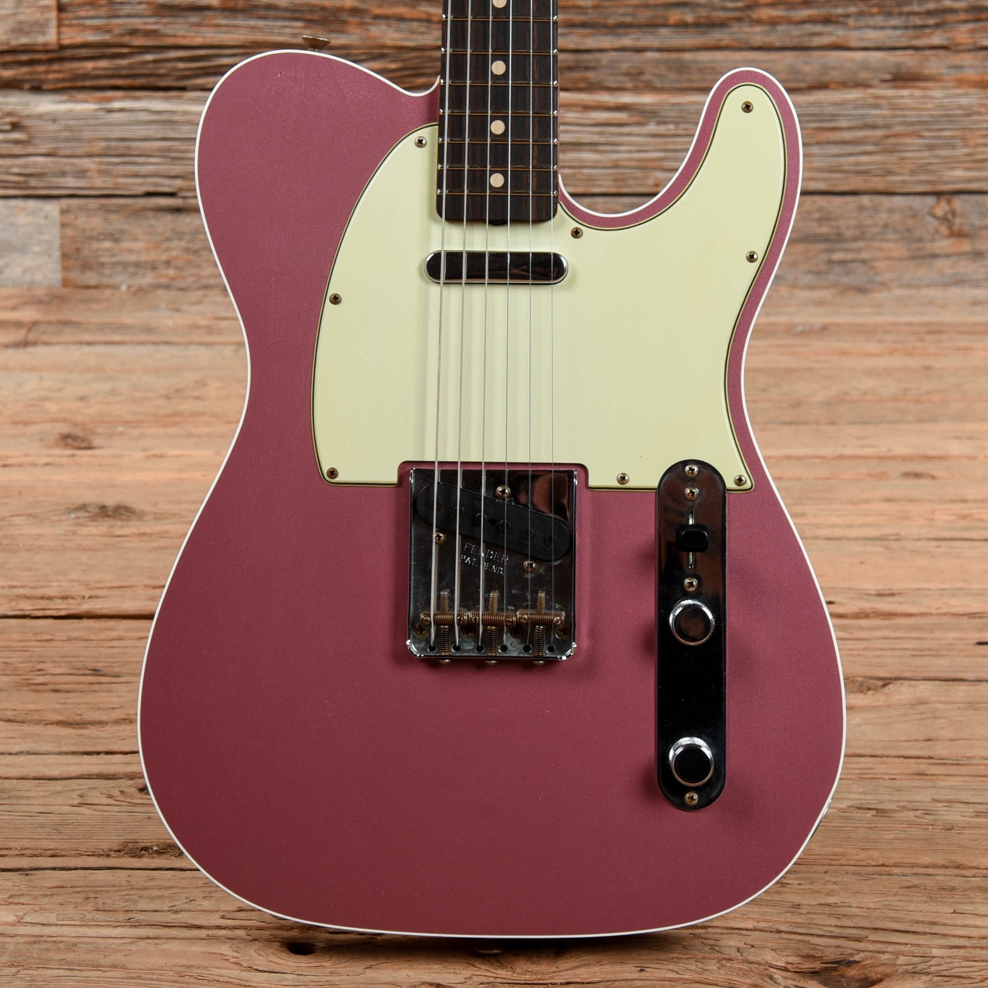 Fender Custom Shop 1960 Telecaster Custom Journeyman Relic Burgundy Mist Metallic 2021 Electric Guitars / Solid Body