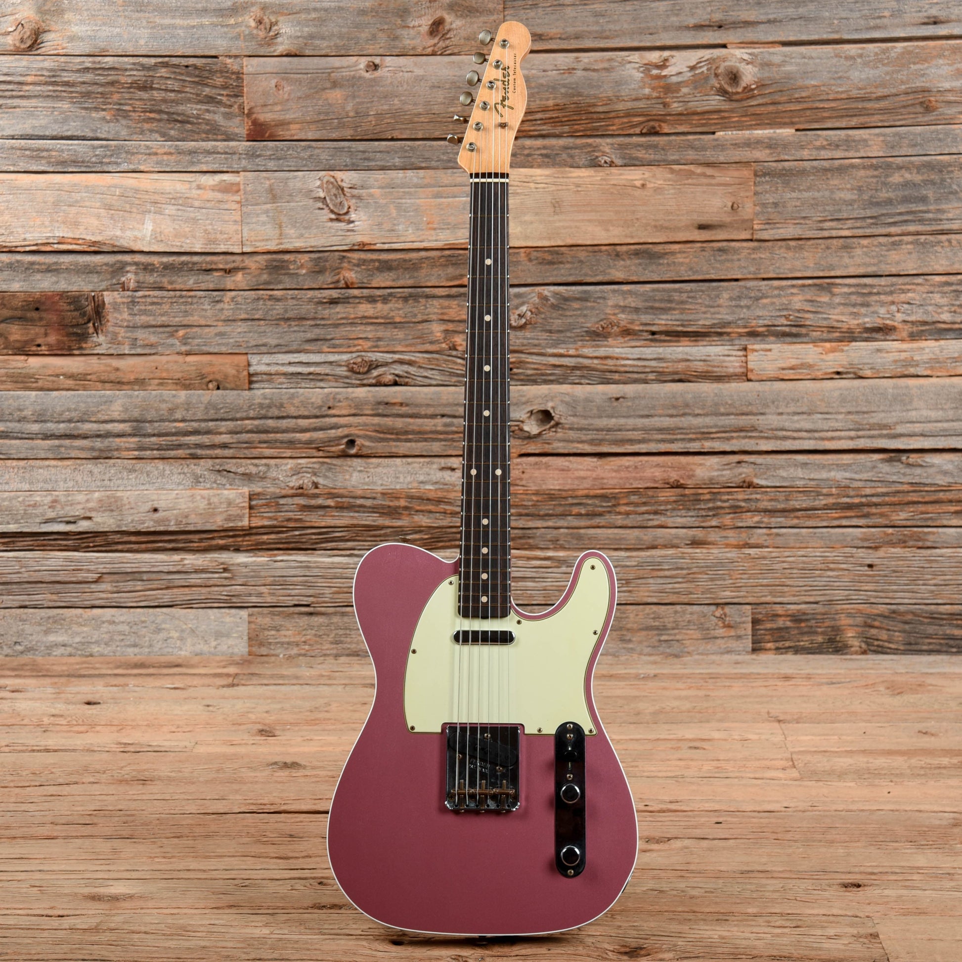Fender Custom Shop 1960 Telecaster Custom Journeyman Relic Burgundy Mist Metallic 2021 Electric Guitars / Solid Body