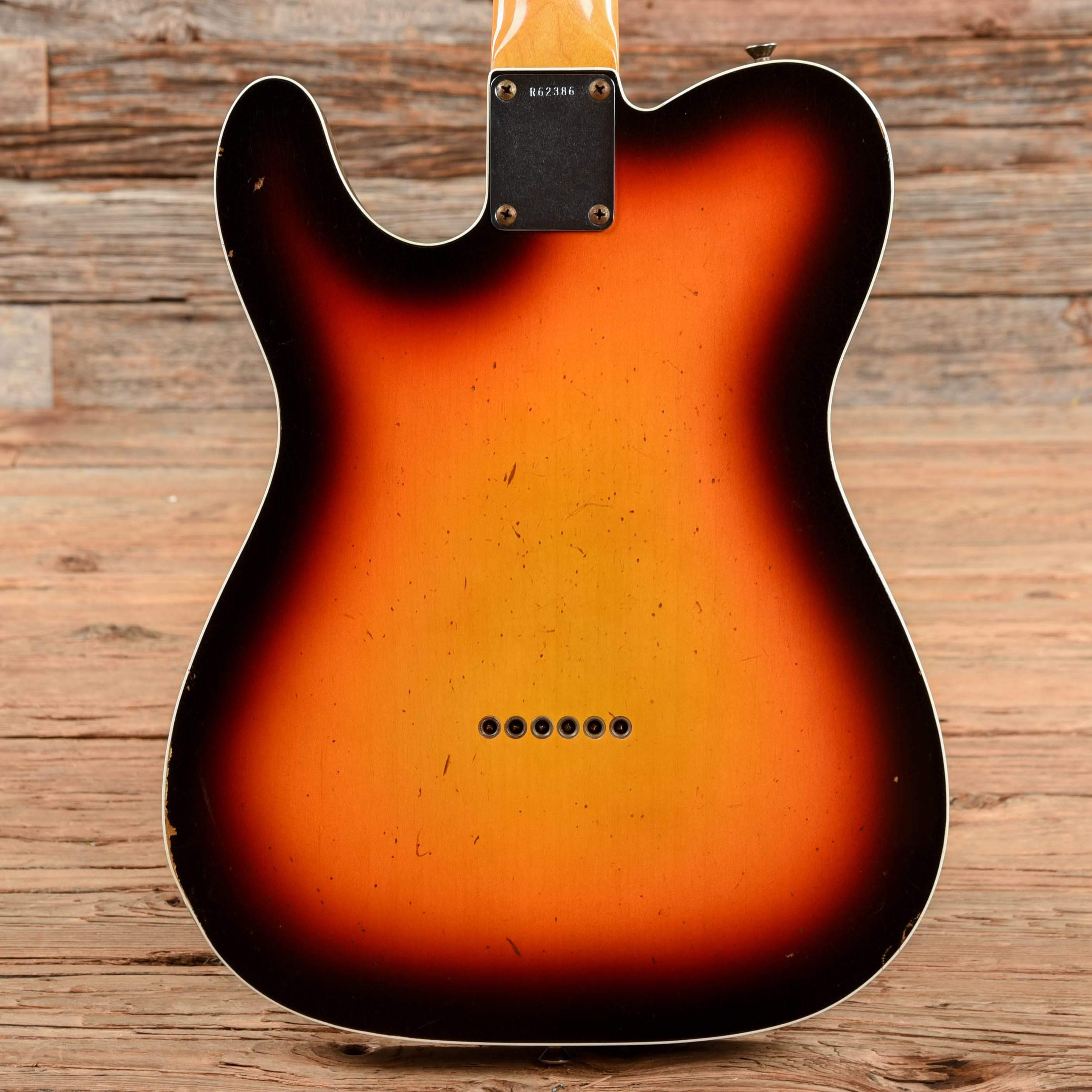 Fender Custom Shop 1960 Telecaster Relic Sunburst 2013 Electric Guitars / Solid Body