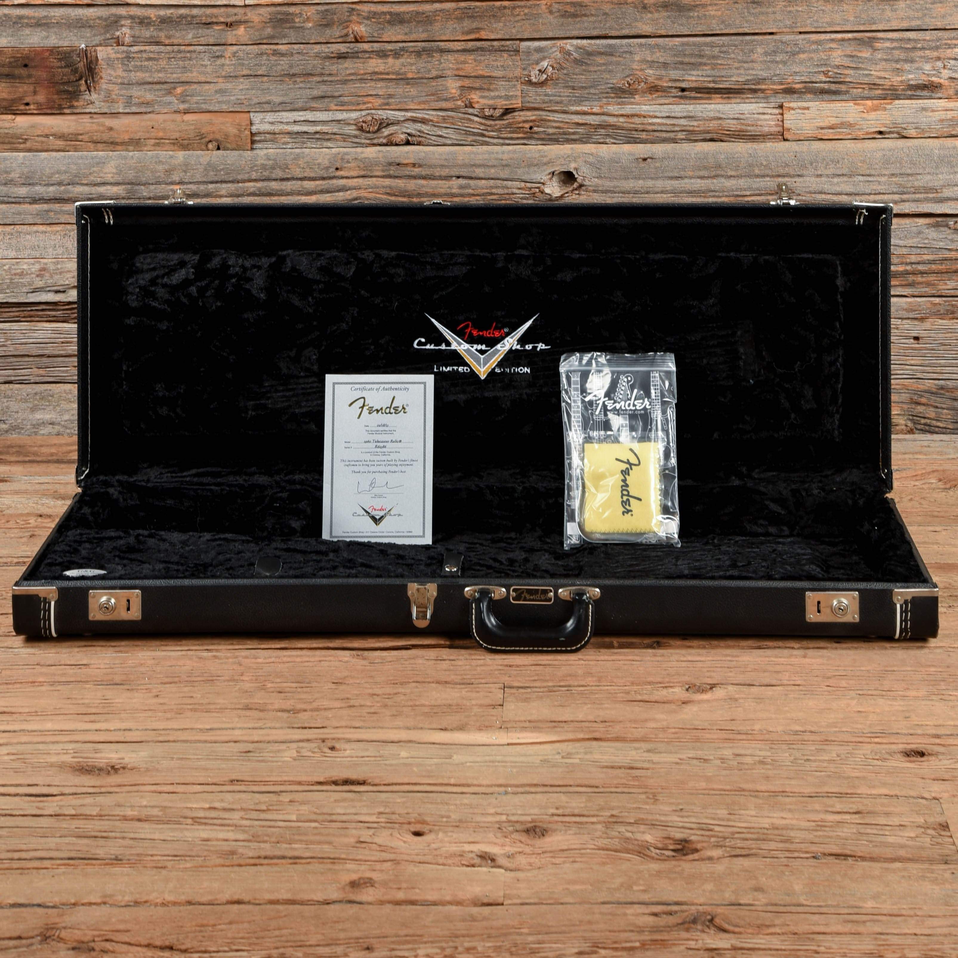 Fender Custom Shop 1960 Telecaster Relic Sunburst 2013 Electric Guitars / Solid Body