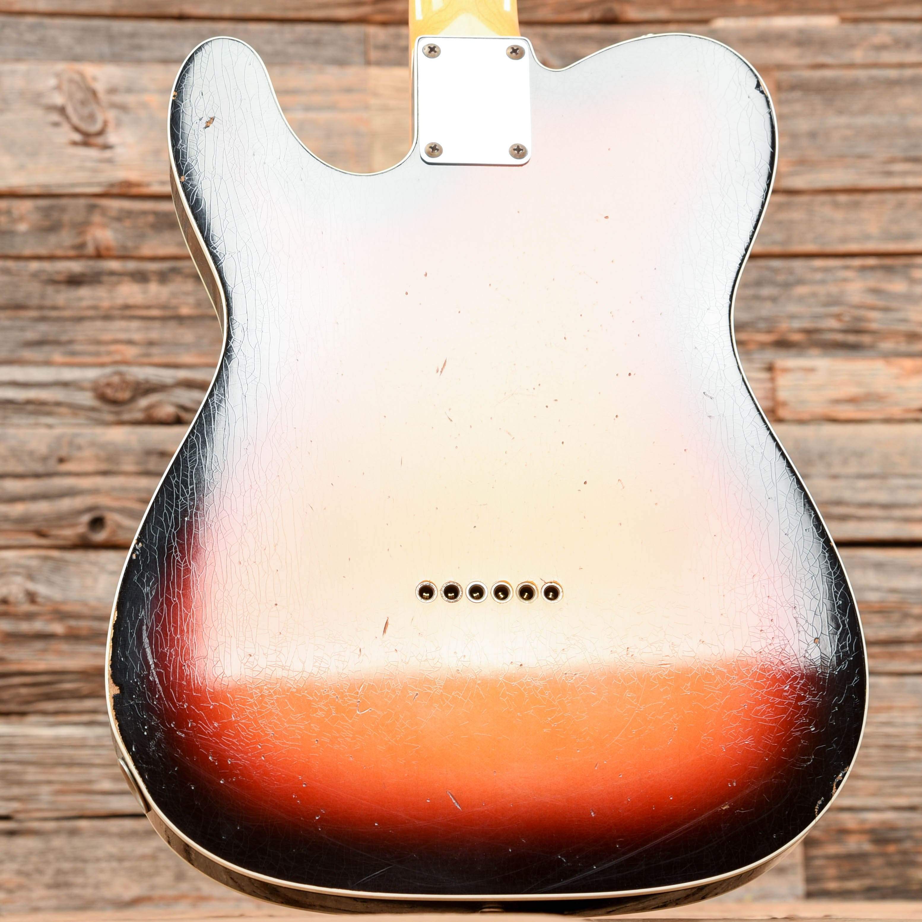 Fender Custom Shop 1960 Telecaster Relic Sunburst 2013 Electric Guitars / Solid Body