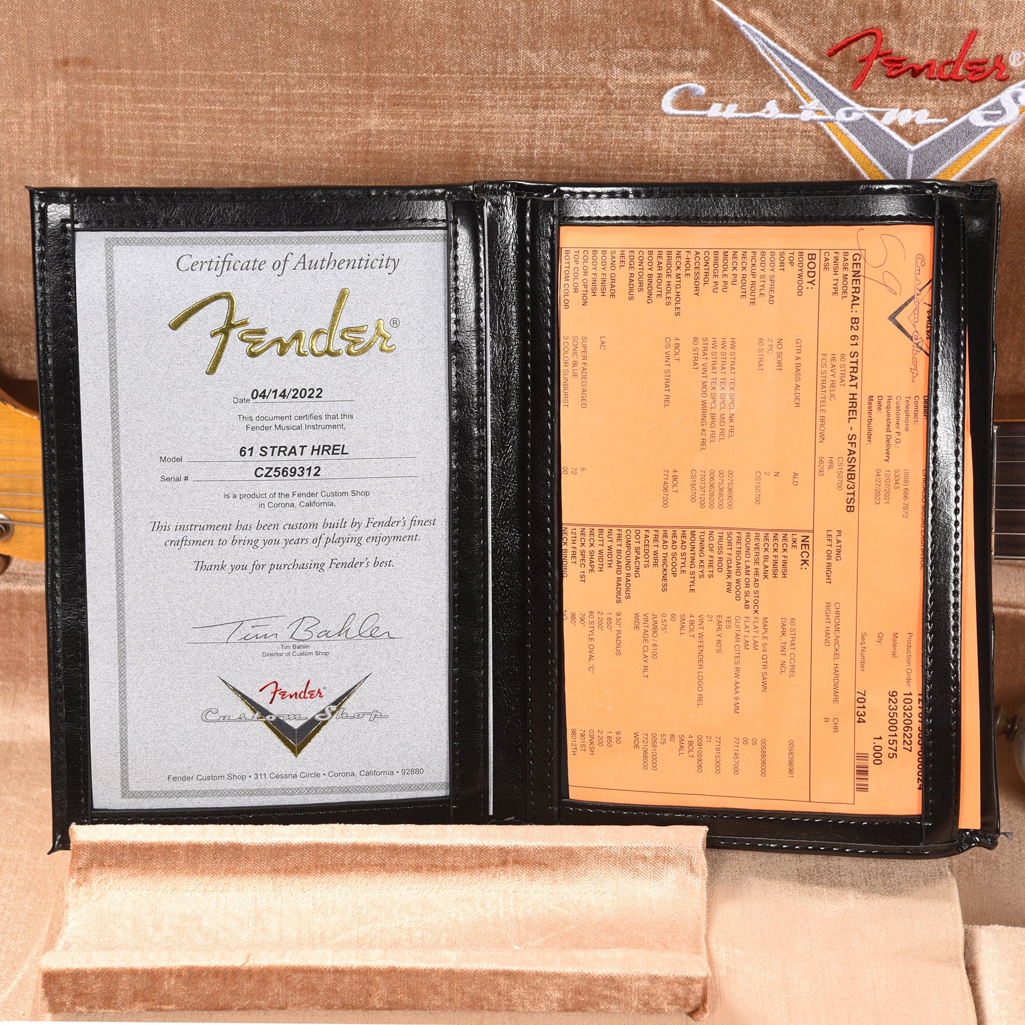 Fender Custom Shop 1961 Stratocaster Heavy Relic Super Faded Aged Sonic Blue Over 3-Color Sunburst Electric Guitars / Solid Body