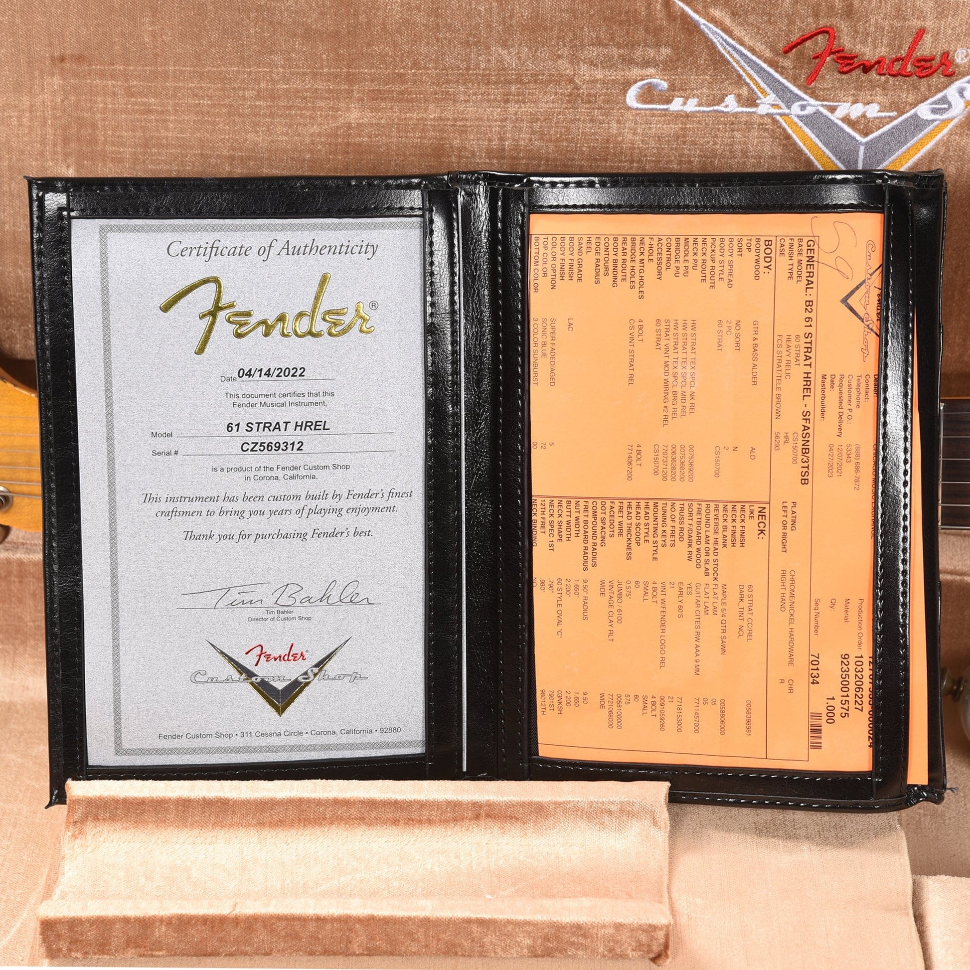 Fender Custom Shop 1961 Stratocaster Heavy Relic Super Faded Aged Sonic Blue Over 3-Color Sunburst Electric Guitars / Solid Body