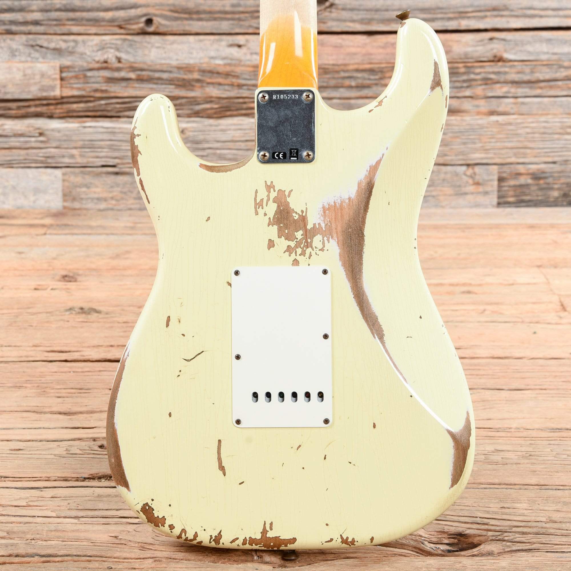 Fender Custom Shop 1961 Stratocaster Heavy Relic Vintage White 2020 Electric Guitars / Solid Body