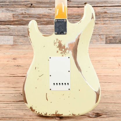 Fender Custom Shop 1961 Stratocaster Heavy Relic Vintage White 2020 Electric Guitars / Solid Body