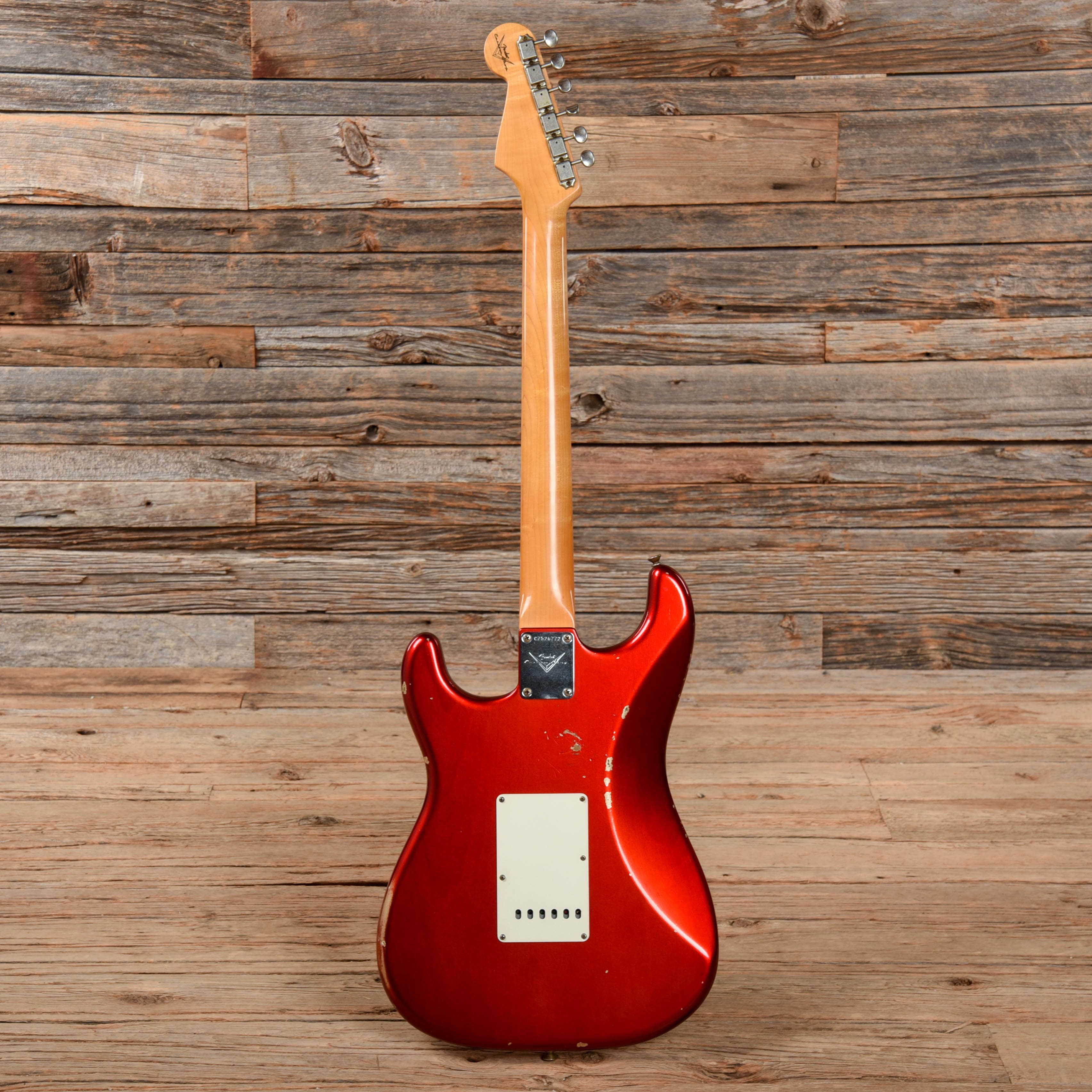 Fender Custom Shop 1961 Stratocaster Relic Candy Apple Red 2016 Electric Guitars / Solid Body