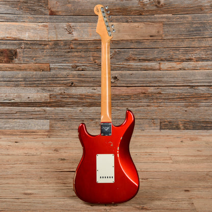 Fender Custom Shop 1961 Stratocaster Relic Candy Apple Red 2016 Electric Guitars / Solid Body