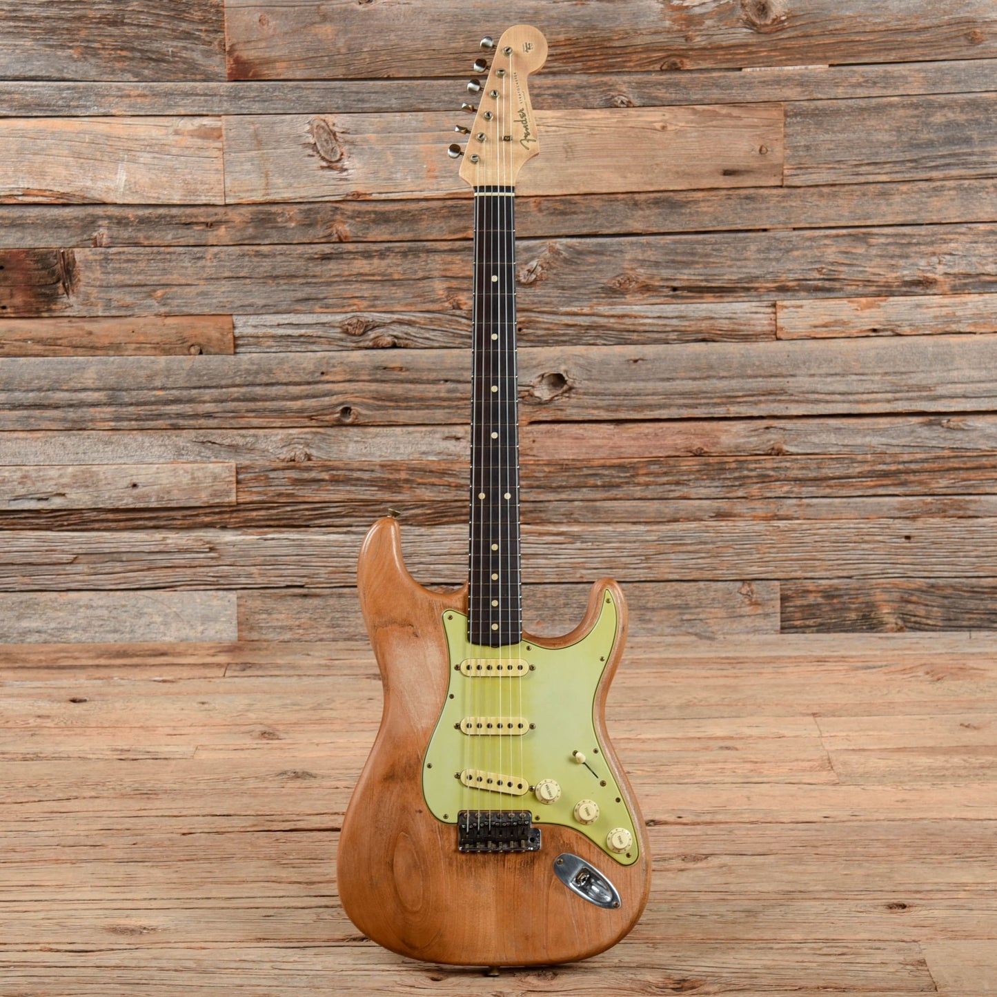 Fender Custom Shop 1961 Stratocaster Sandblast Heavy Weathered Paul Waller Masterbuilt Natural 2021 Electric Guitars / Solid Body