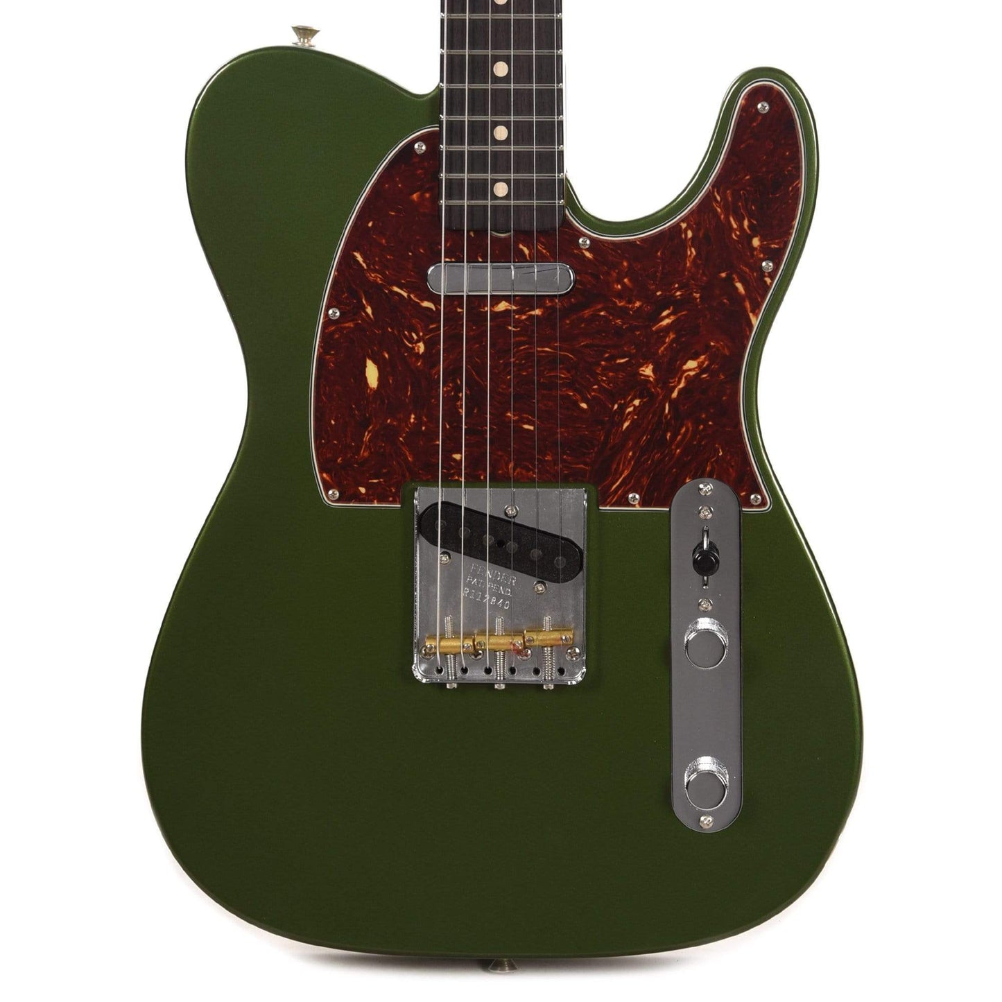 Fender Custom Shop 1961 Telecaster "Chicago Special" Deluxe Closet Classic Aged Cadillac Green w/Tortoise Pickguard Electric Guitars / Solid Body