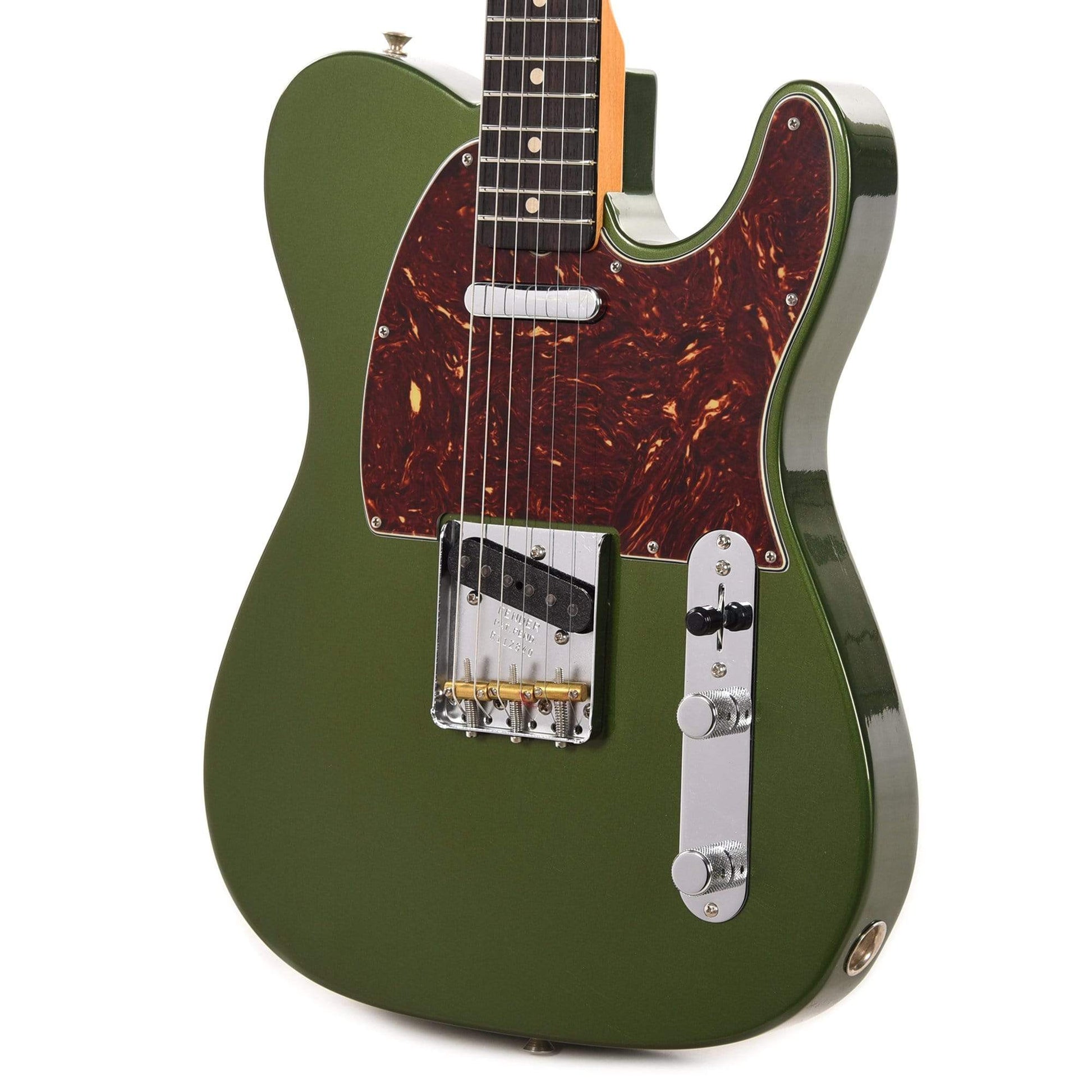 Fender Custom Shop 1961 Telecaster "Chicago Special" Deluxe Closet Classic Aged Cadillac Green w/Tortoise Pickguard Electric Guitars / Solid Body