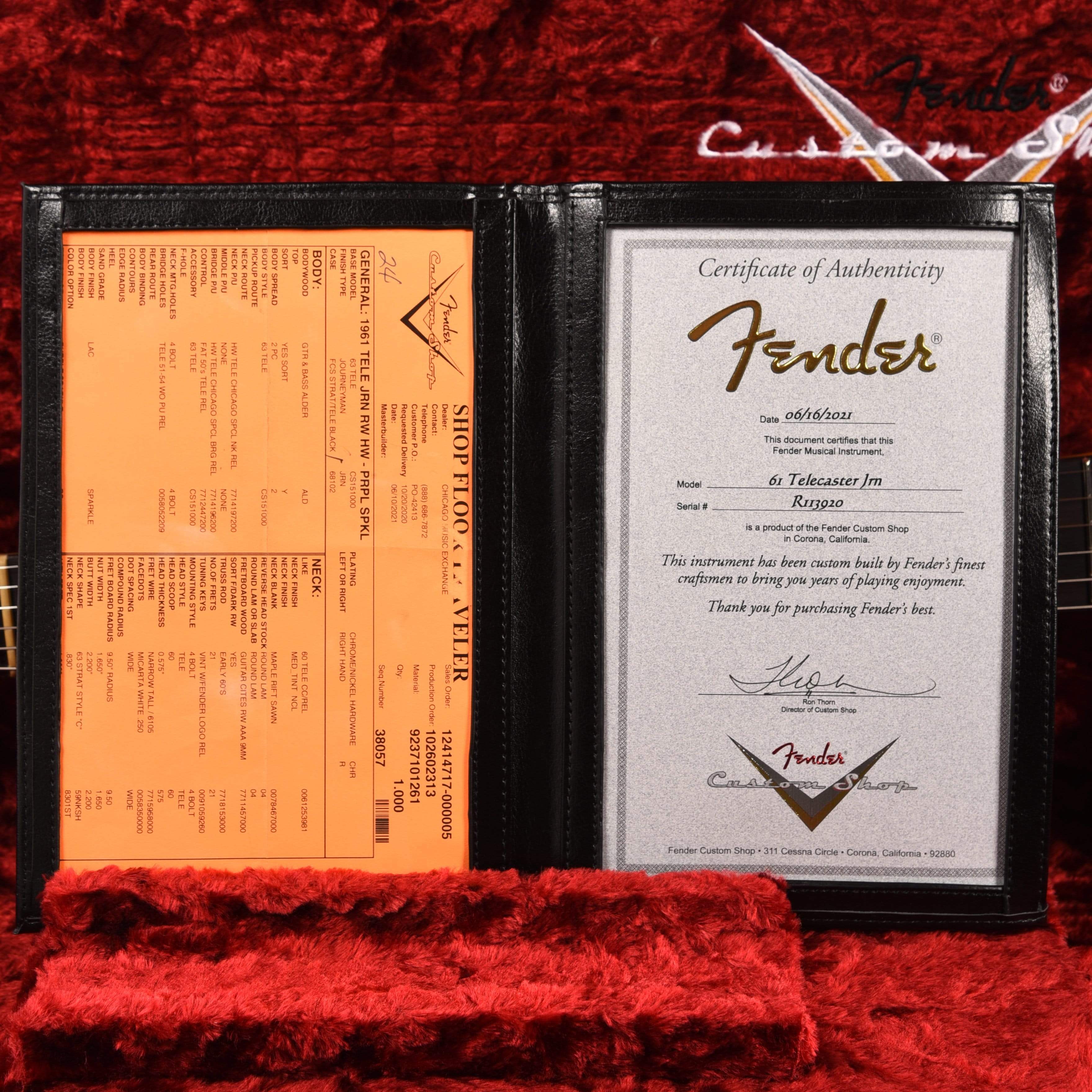 Fender Custom Shop 1961 Telecaster 