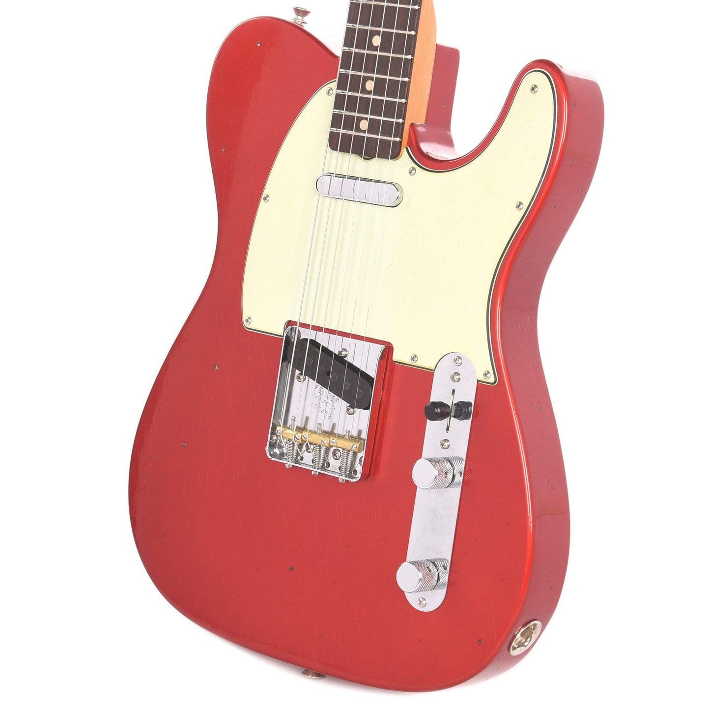 Fender Custom Shop 1961 Telecaster "Chicago Special" Journeyman Relic Aged Candy Apple Red Electric Guitars / Solid Body