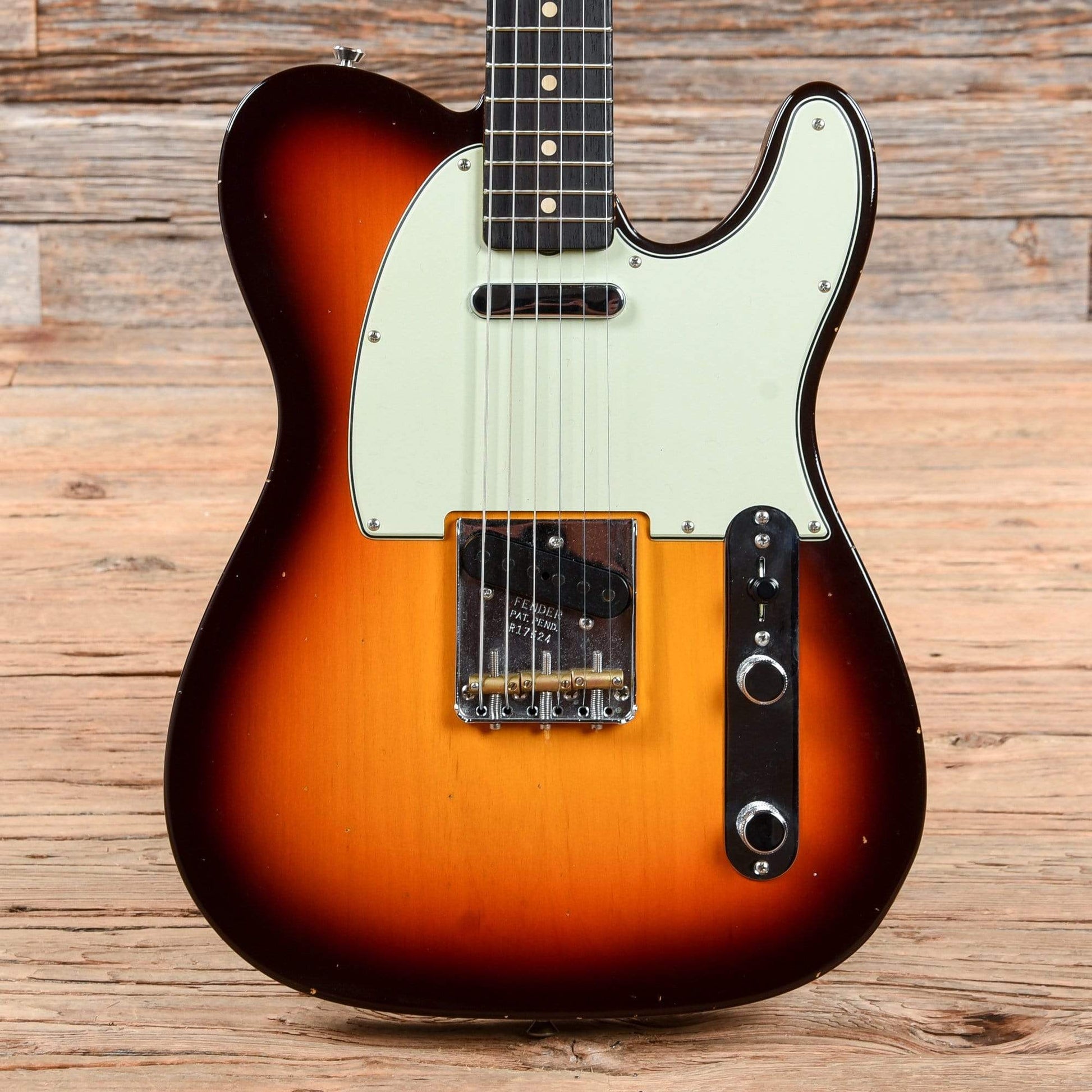 Fender Custom Shop 1961 Telecaster "Chicago Special" Journeyman Relic Aged Chocolate 3-Tone Sunburst 2019 Electric Guitars / Solid Body