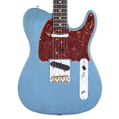 Fender Custom Shop 1961 Telecaster "Chicago Special" Journeyman Relic Aged Lake Placid Blue w/Painted Headcap & 4-Ply Tortoise Pickguard Electric Guitars / Solid Body