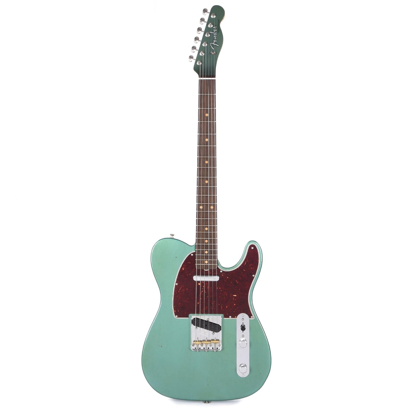 Fender Custom Shop 1961 Telecaster "Chicago Special" Journeyman Relic Aged Sherwood Green w/Painted Headcap & 4-Ply Tortoise Pickguard Electric Guitars / Solid Body