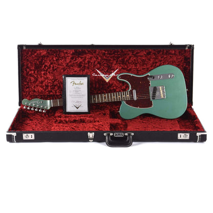 Fender Custom Shop 1961 Telecaster "Chicago Special" Journeyman Relic Aged Sherwood Green w/Painted Headcap & 4-Ply Tortoise Pickguard Electric Guitars / Solid Body