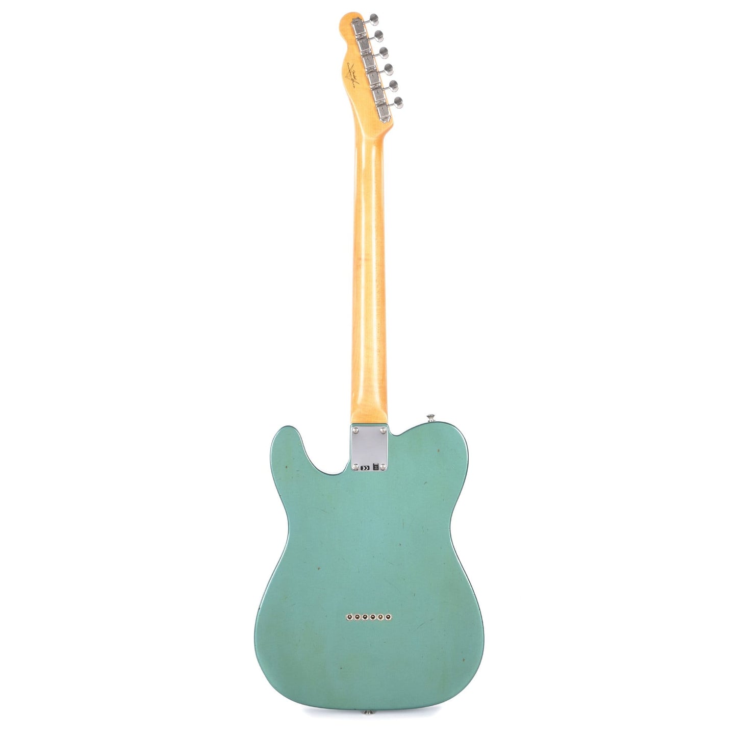 Fender Custom Shop 1961 Telecaster "Chicago Special" Journeyman Relic Aged Sherwood Green w/Painted Headcap & 4-Ply Tortoise Pickguard Electric Guitars / Solid Body