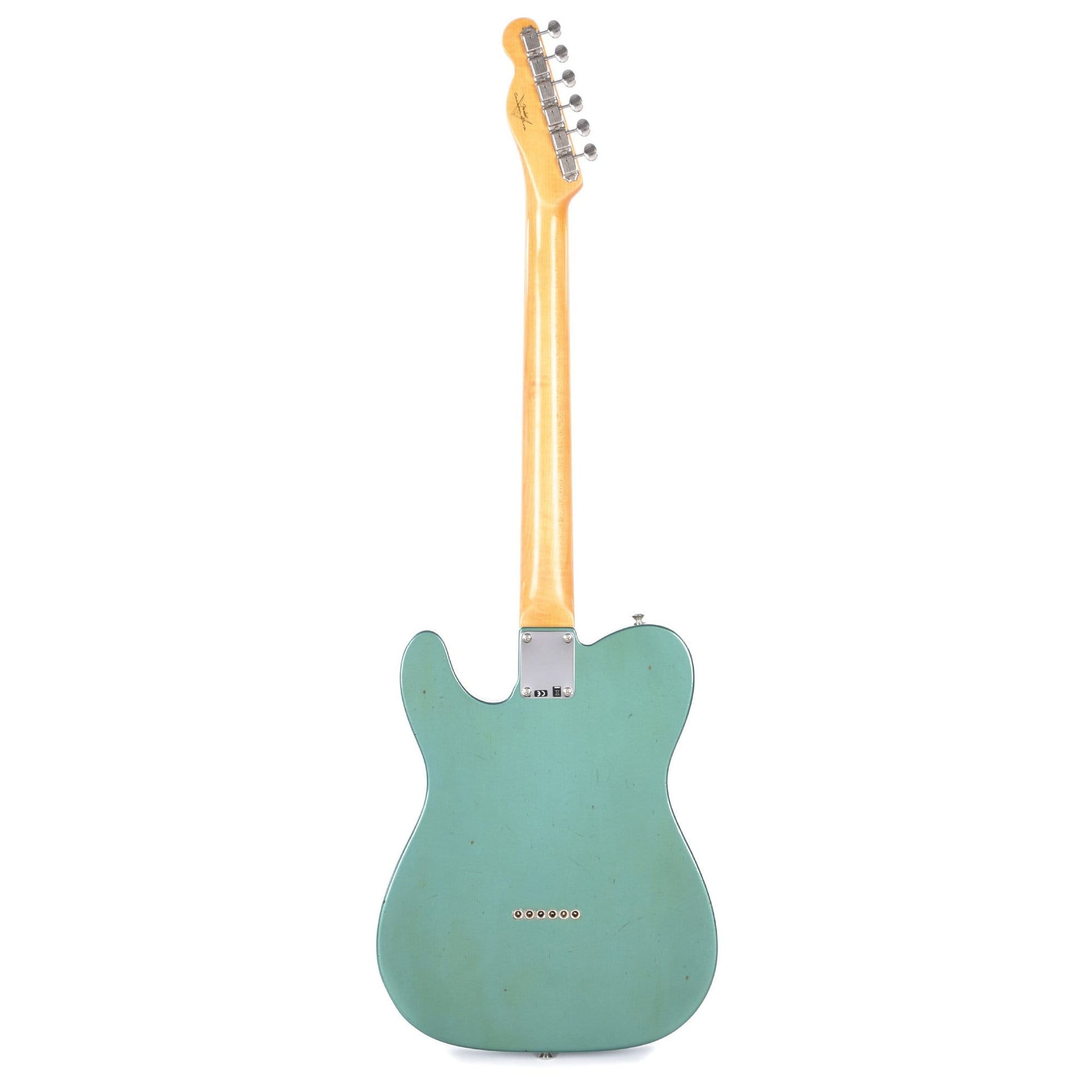 Fender Custom Shop 1961 Telecaster "Chicago Special" Journeyman Relic Aged Sherwood Green w/Painted Headcap & 4-Ply Tortoise Pickguard Electric Guitars / Solid Body