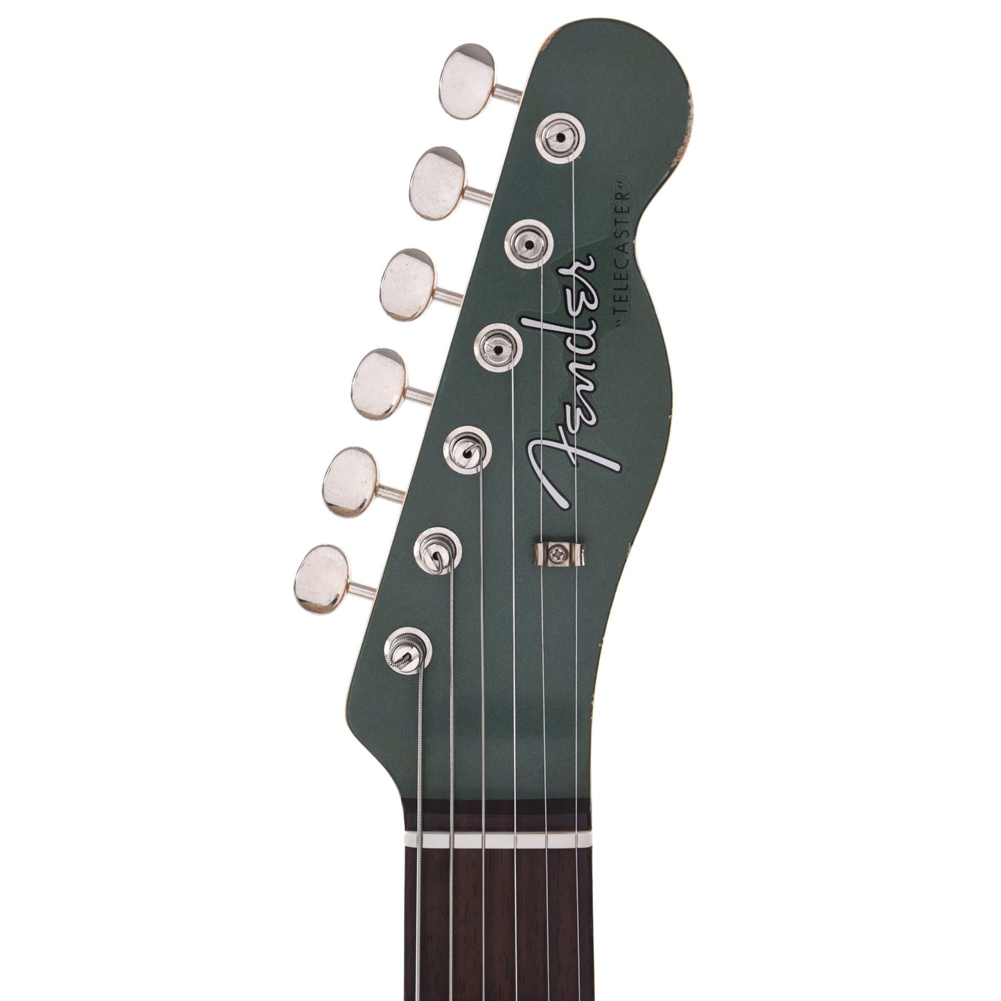 Fender Custom Shop 1961 Telecaster "Chicago Special" Journeyman Relic Aged Sherwood Green w/Painted Headcap & 4-Ply Tortoise Pickguard Electric Guitars / Solid Body