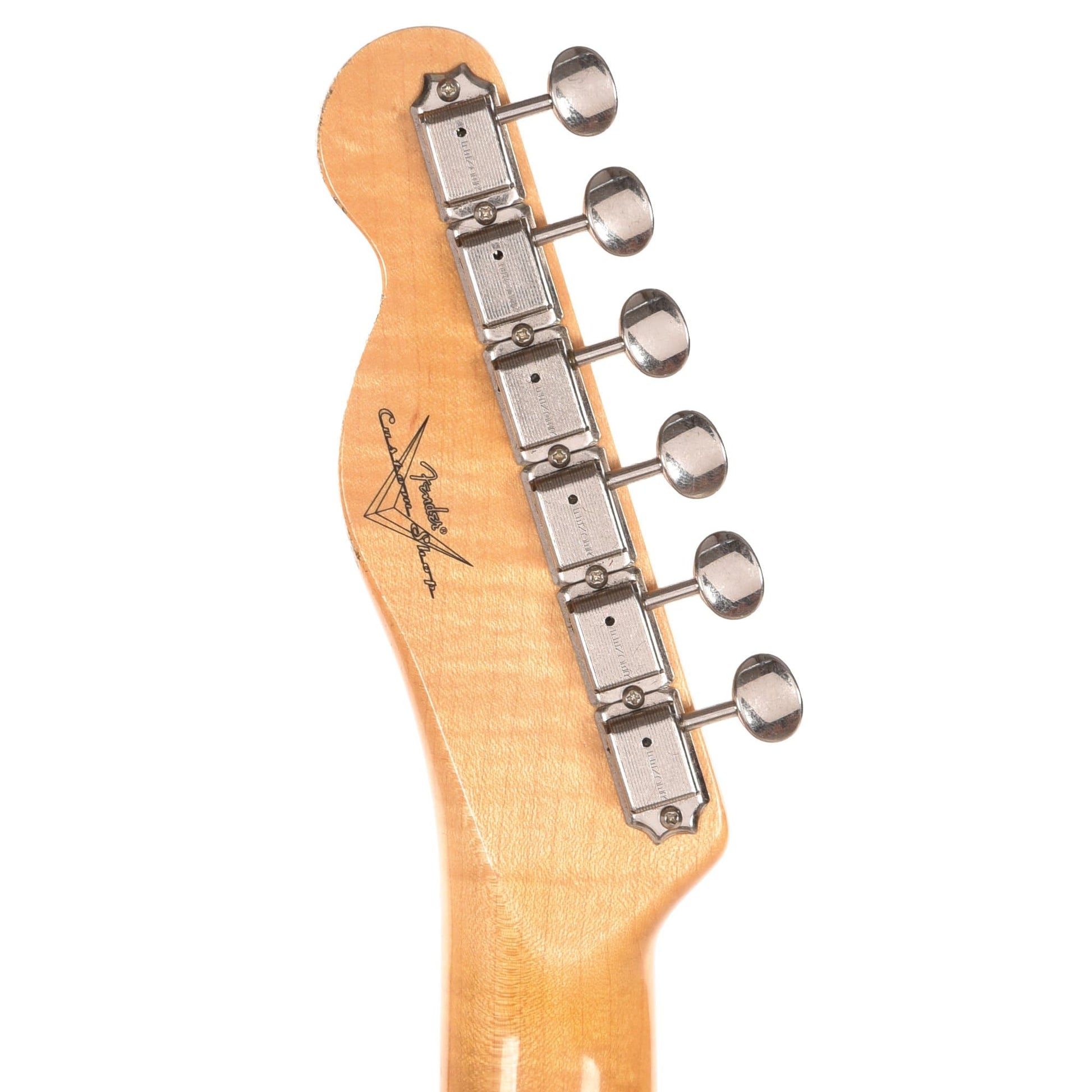 Fender Custom Shop 1961 Telecaster "Chicago Special" Journeyman Relic Bright Amber Metallic w/Painted Headcap Electric Guitars / Solid Body