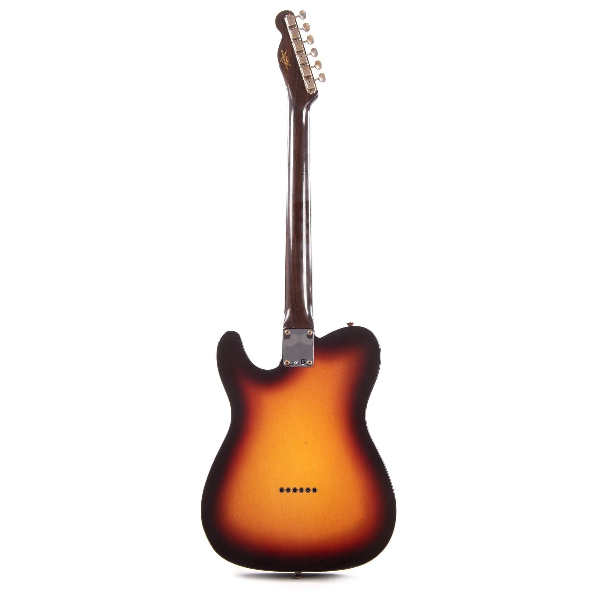 Fender Custom Shop 1961 Telecaster "Chicago Special" Journeyman Relic Faded Aged Chocolate 3-Tone Sunburst w/Rosewood Neck Electric Guitars / Solid Body
