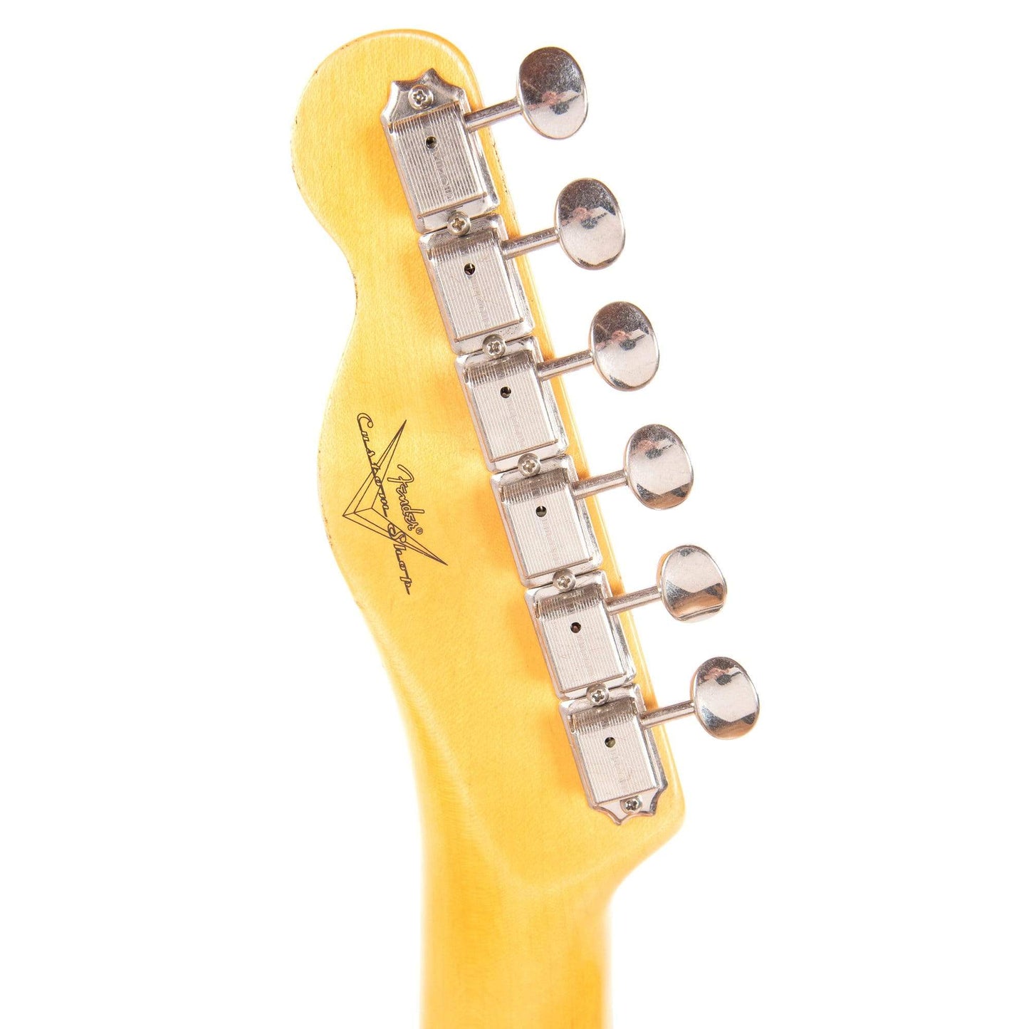 Fender Custom Shop 1961 Telecaster "Chicago Special" Journeyman Relic Faded Fiesta Red w/Painted Headcap & 4-Ply Tortoise Pickguard Electric Guitars / Solid Body