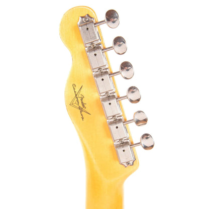 Fender Custom Shop 1961 Telecaster "Chicago Special" Journeyman Relic Faded Fiesta Red w/Painted Headcap & 4-Ply Tortoise Pickguard Electric Guitars / Solid Body
