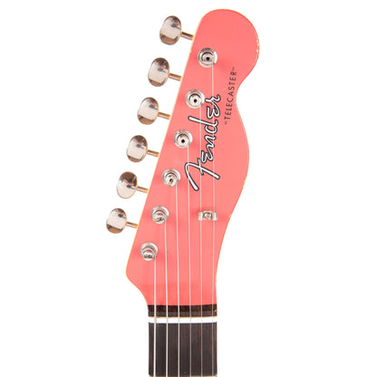 Fender Custom Shop 1961 Telecaster "Chicago Special" Journeyman Relic Faded Fiesta Red w/Painted Headcap & 4-Ply Tortoise Pickguard Electric Guitars / Solid Body