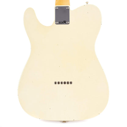 Fender Custom Shop 1961 Telecaster "Chicago Special" Journeyman Relic Super Aged Olympic White w/Painted Headcap Electric Guitars / Solid Body