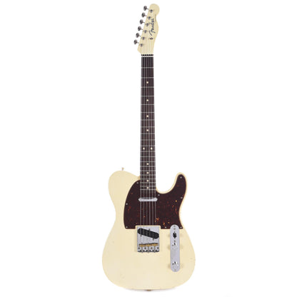 Fender Custom Shop 1961 Telecaster "Chicago Special" Journeyman Relic Super Aged Olympic White w/Painted Headcap Electric Guitars / Solid Body