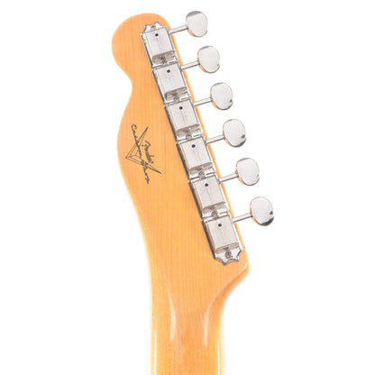 Fender Custom Shop 1961 Telecaster "Chicago Special" Journeyman Relic Super Aged Olympic White w/Painted Headcap Electric Guitars / Solid Body