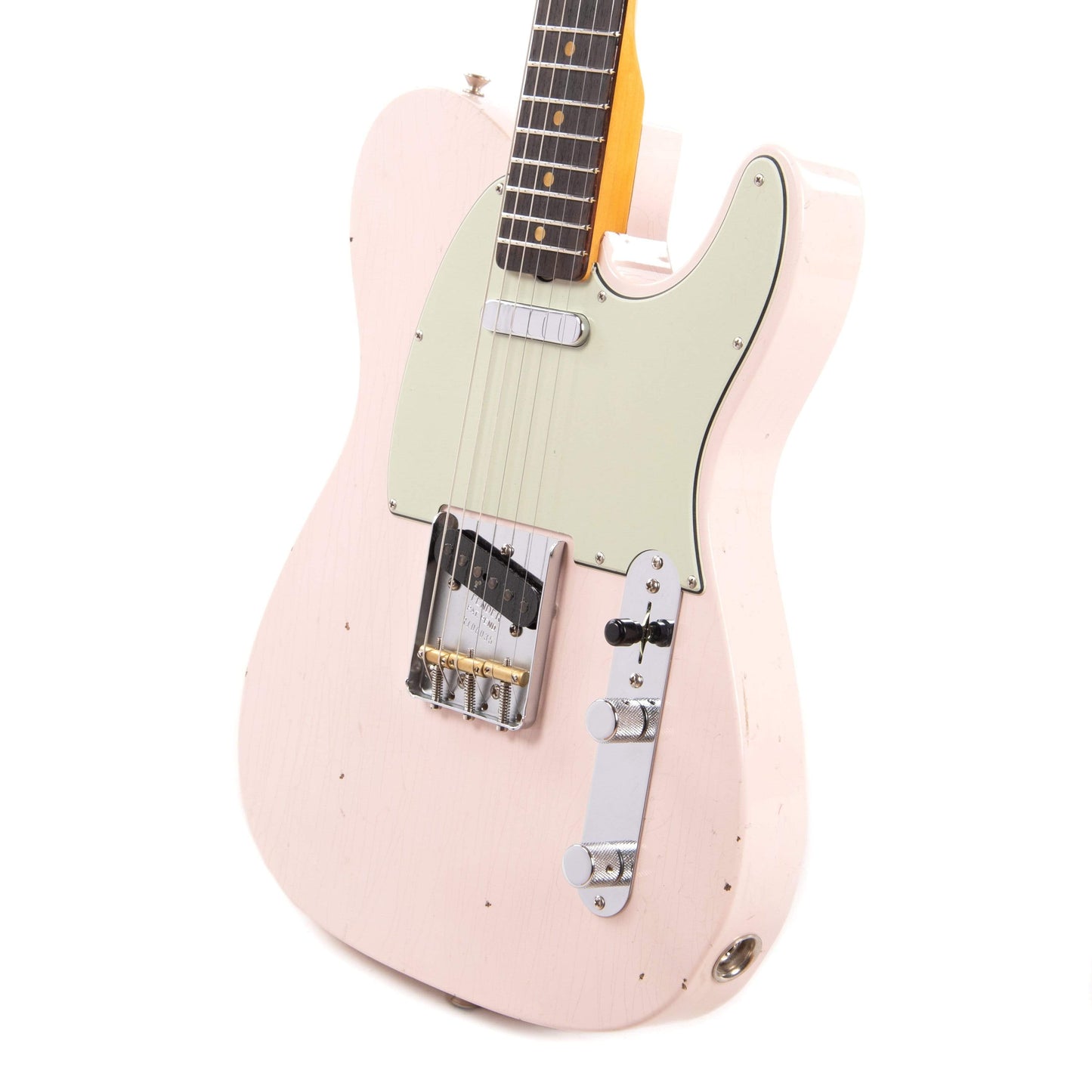 Fender Custom Shop 1961 Telecaster "Chicago Special" Journeyman Relic Super Faded/Aged Shell Pink Electric Guitars / Solid Body