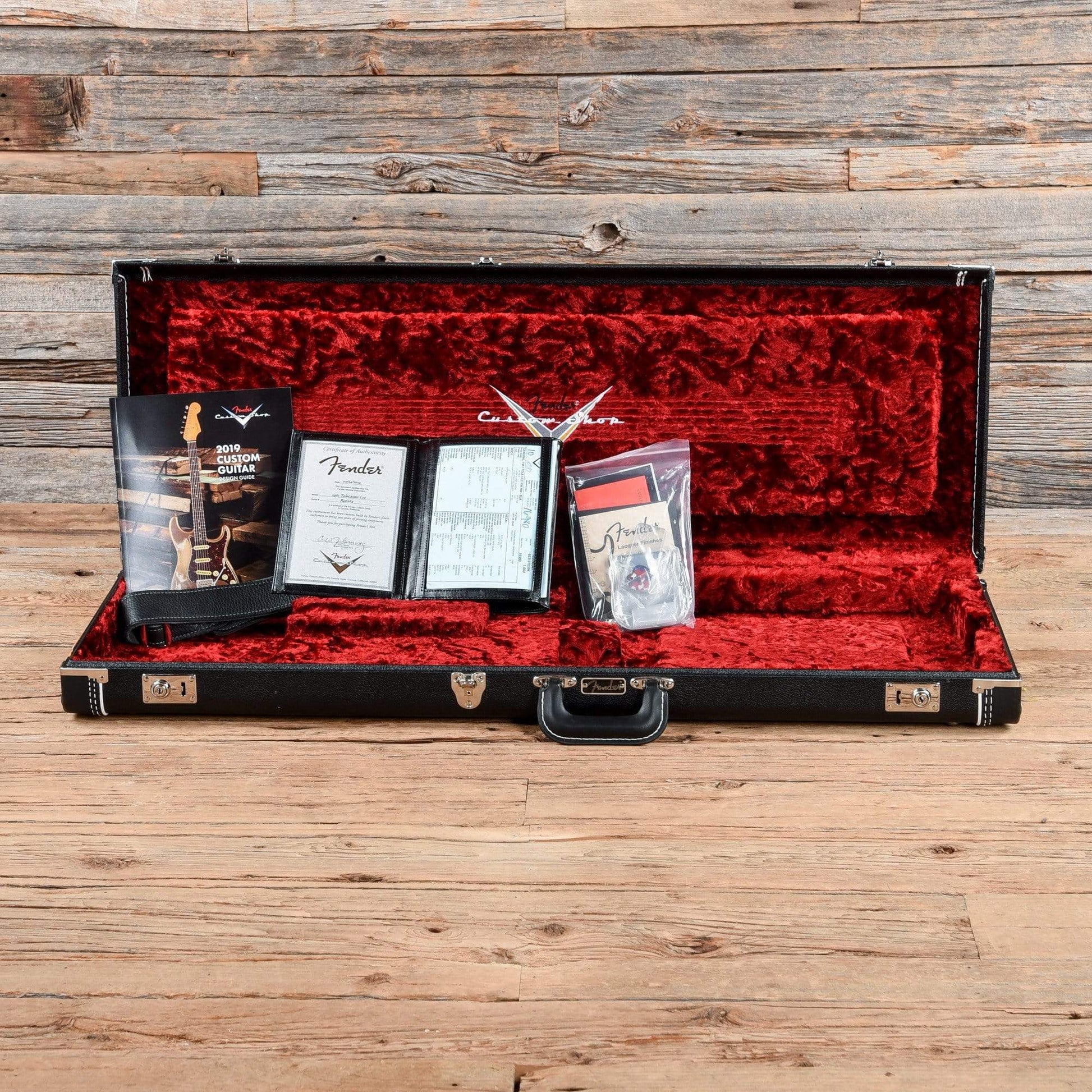 Fender Custom Shop 1961 Telecaster "Chicago Special" Lush Closet Classic Black 2019 Electric Guitars / Solid Body