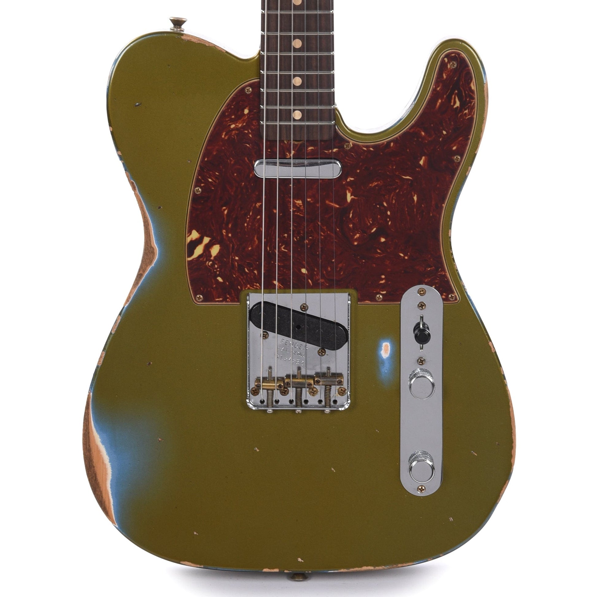 Fender Custom Shop 1961 Telecaster "Chicago Special" Relic Olive Drab w/Tortoise Pickguard Electric Guitars / Solid Body