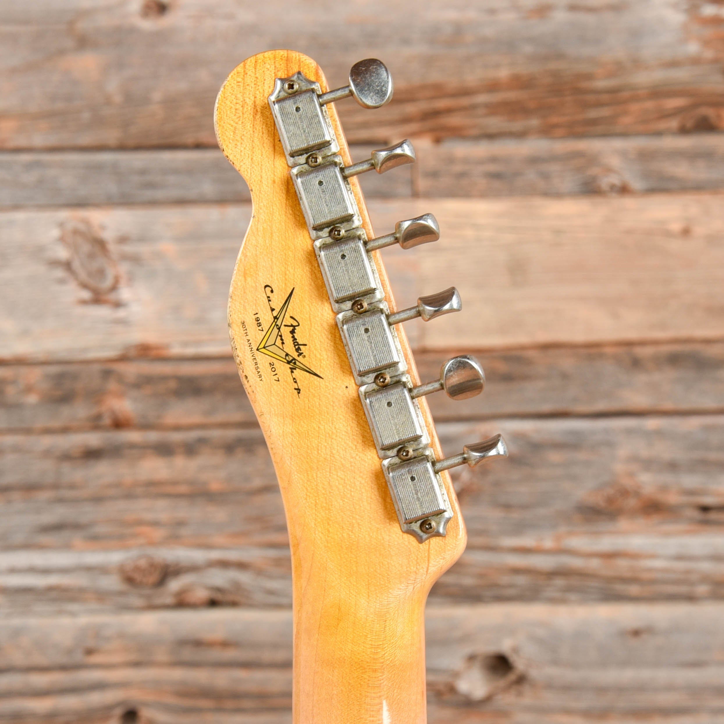 Fender Custom Shop 1961 Telecaster Relic Aged Lake Placid Blue 2019 Electric Guitars / Solid Body