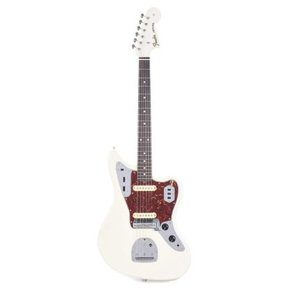 Fender Custom Shop 1962 Jaguar "CME Spec" Deluxe Closet Classic Super Aged Olympic White w/Painted Headcap Electric Guitars / Solid Body