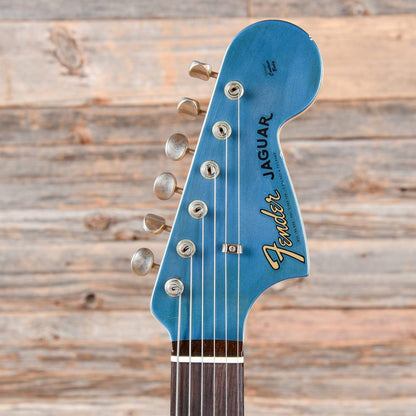 Fender Custom Shop 1962 Jaguar "CME Spec" Journeyman Relic Super Aged Lake Placid Blue w/Painted Headcap & Lollars Electric Guitars / Solid Body