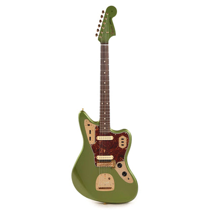 Fender Custom Shop 1962 Jaguar Deluxe Closet Classic Cadillac Green w/Painted Headcap & Gold Hardware Electric Guitars / Solid Body