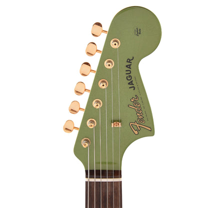 Fender Custom Shop 1962 Jaguar Deluxe Closet Classic Cadillac Green w/Painted Headcap & Gold Hardware Electric Guitars / Solid Body